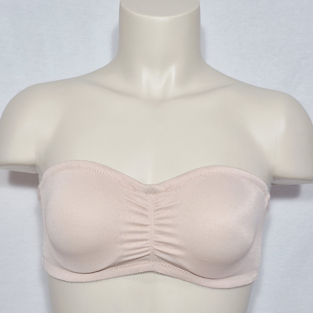 34 Warner's 1128 Not So Innocent Nudes Underwire Strapless Bra